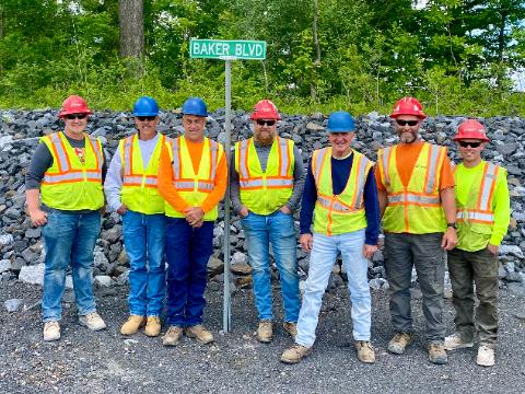 Carver Companies Dedicates New Port of Coeymans Road to Longtime Employee Ricky Baker