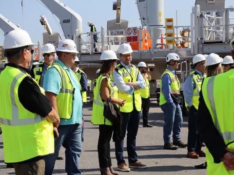 NY’s largest offshore wind project components being built in Coeymans