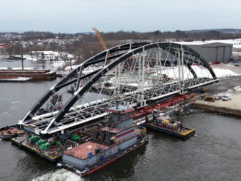 Port Preps Final Section of $1.7B Bridge for Transport to NJ